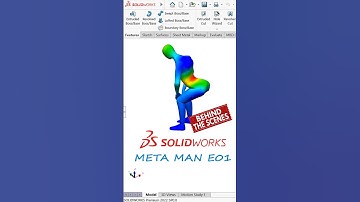 META MAN E01 | BEHIND THE SCENES #SOLIDWORKS #simulation