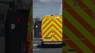 a Merseyside carrier 75 plate mp60 and an KIA Pro Ceed 73 plate giving reds demo entering edge Lane