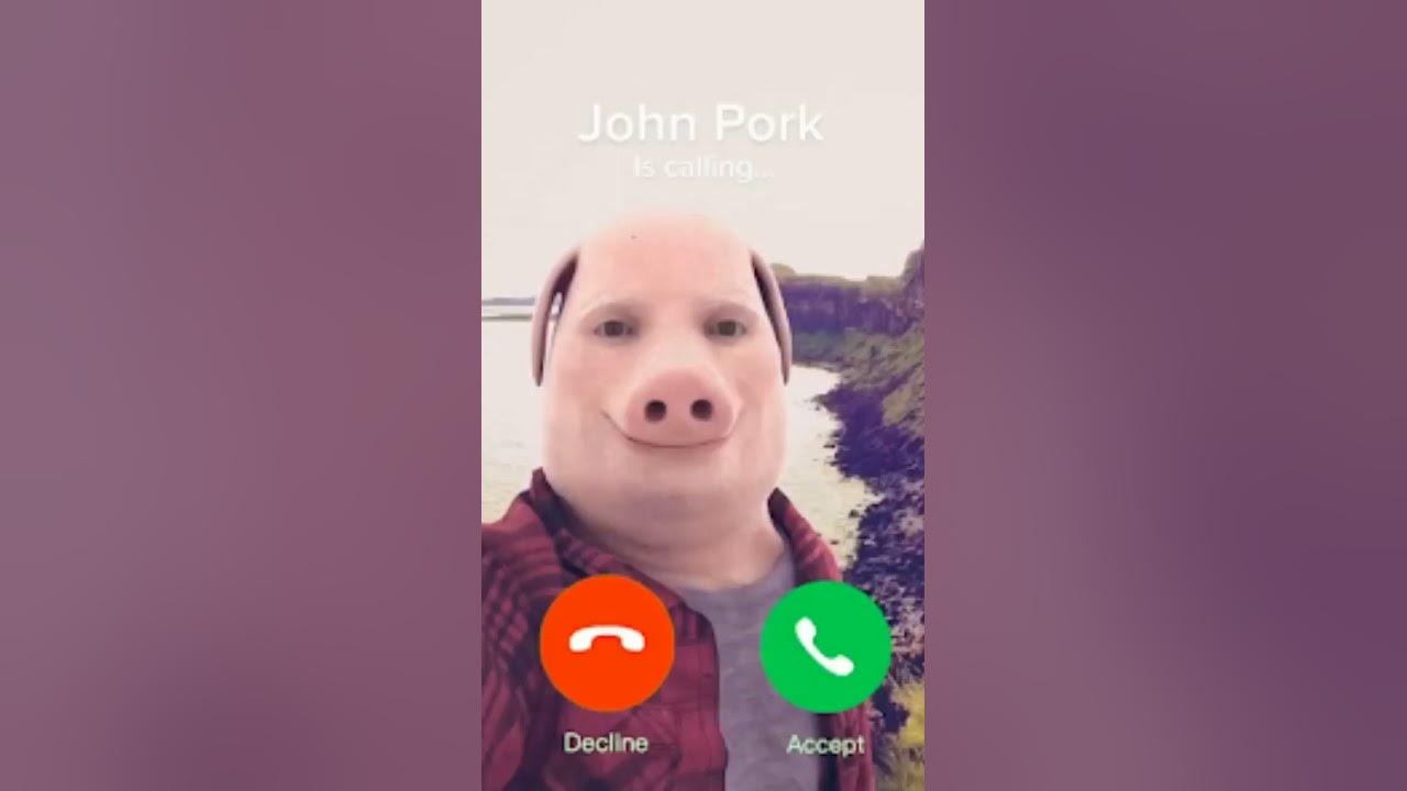 Jhon pork is calling everyday YouTube