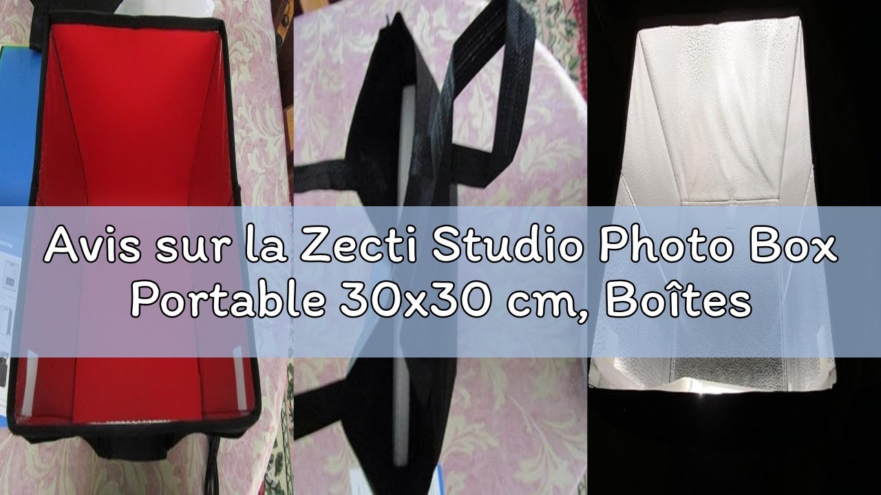 Studio Photo Portable PaNt Boîte à Lumière De Studio Photo 12 Pouces/30cm Pliable Boîte à Box Photo Studio Photo Portable PaNt Boîte à Lumière De Studio Photo 12 Pouces/30cm Pliable Boîte à Box Photo