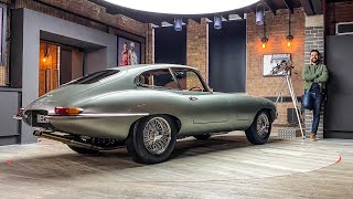 NEW! HELM Jaguar E Type 300hp Restomod - FIRST DRIVE Review!