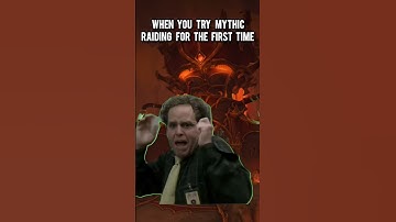 when you try mythic raiding for the first time #wow #worldofwarcraft #warcraft