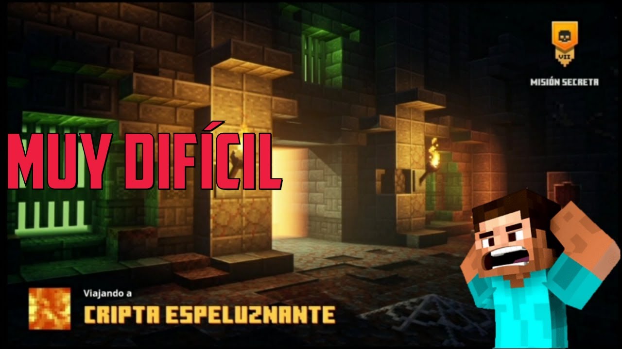 MINECRAFT DUNGEONS - CRIPTA ESPELUZNANTE 