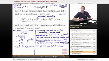 "Gamma Distribution" (with Exponential & Chi-Square) | Probability with Educator.com