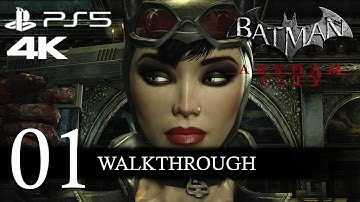 Batman: Arkham City Walkthrough Part 1 (No Commentary/Full Game) PS5 4K