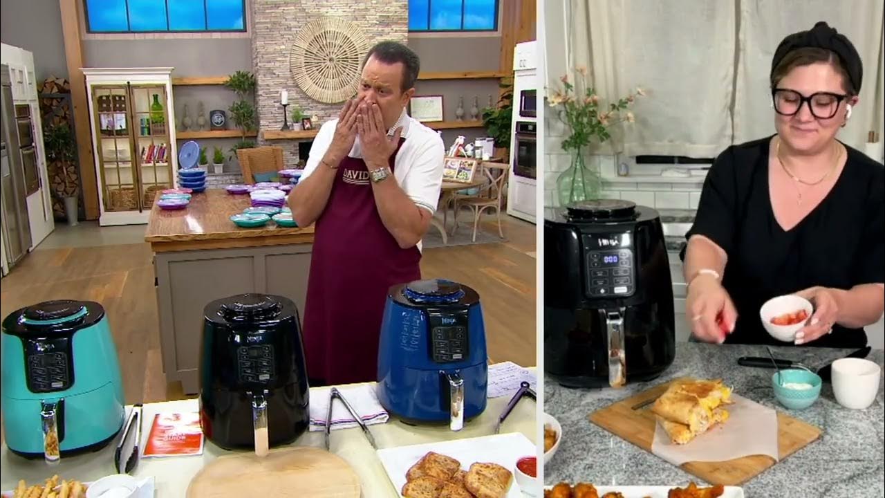 Ninja 4qt Air Fryer with Removable MultiLayer Rack on QVC YouTube