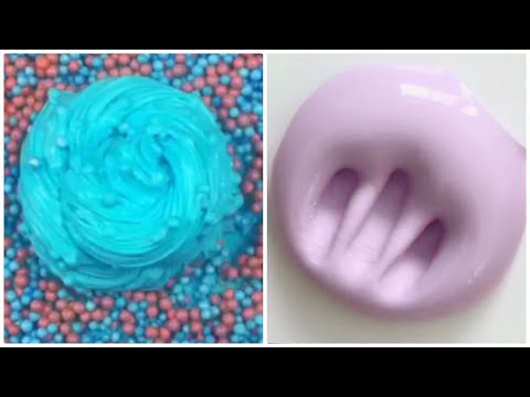 Satisfying Slime Compilation *muffled audio* | スライム音フェチ | Slime Asmr