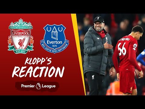 Klopp&#39;s Reaction: &#39;Outstanding, what a game he played&#39; | Liverpool vs Everton