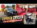 Toyota Innova Crysta Premium Interior Upgrade | Seat Covers, Door Pad Wrap & Ambient Lights #innova