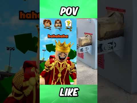 Roblox'ta Yöneticinin Saçını En İyi Kim Kesecek! ✂️🦰 #shorts