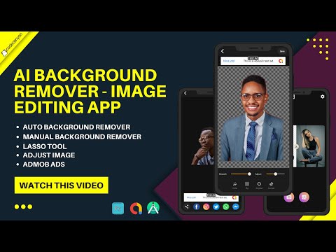 AI Auto Remove Background & Background Change App || Android Studio || SH Developer