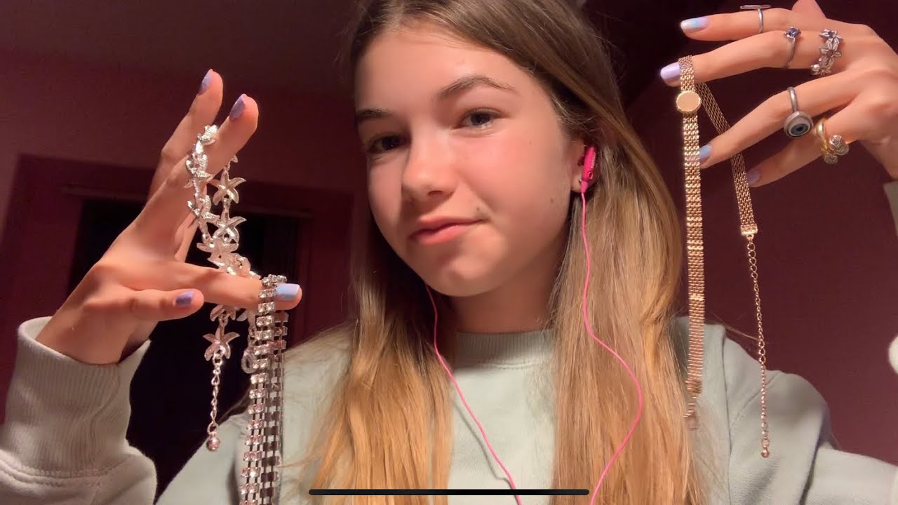 ASMR jewelry collection (no talking) YouTube