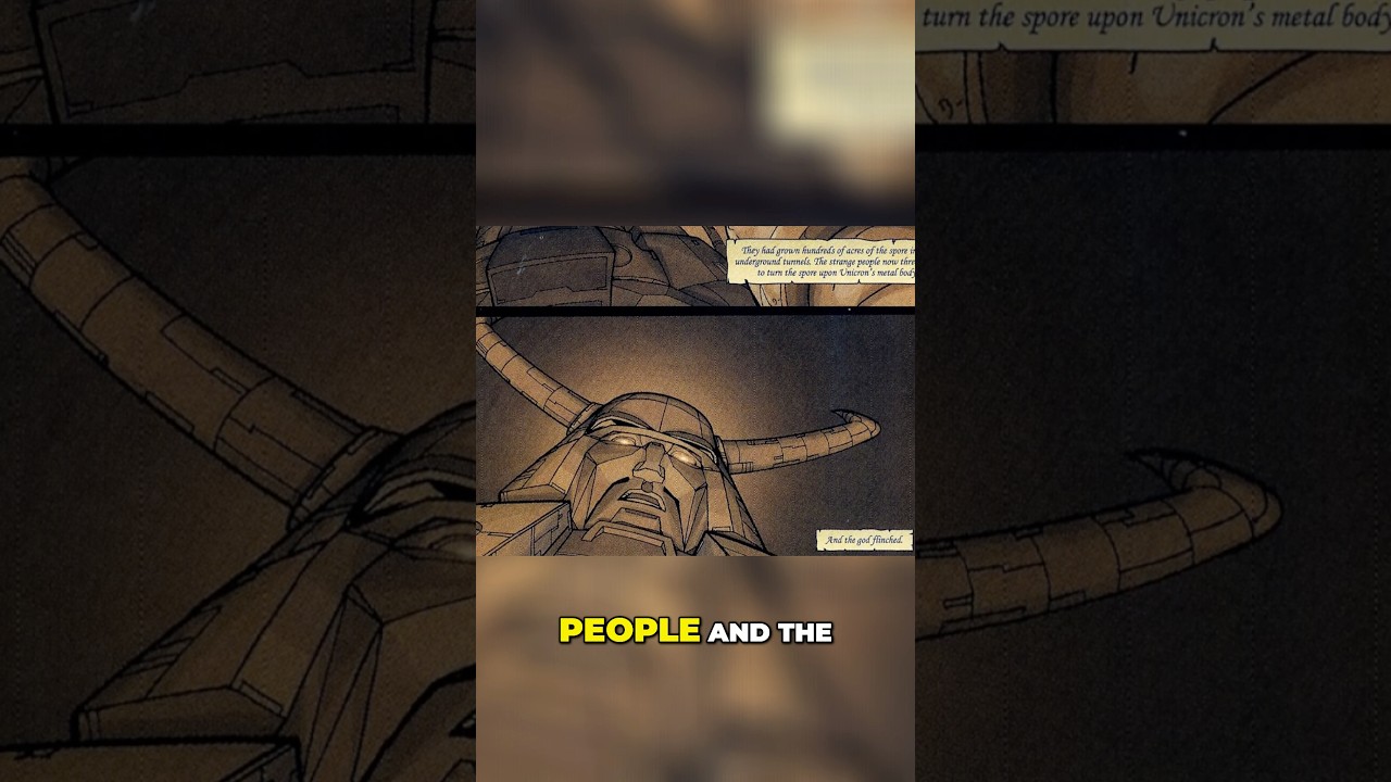 Происхождение Юникрона в фильме «G.I. Joe против Трансформеров»!