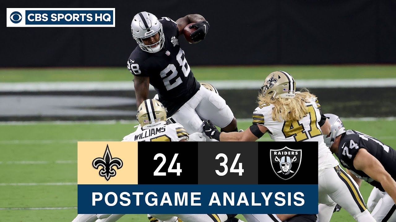 Week 2 Recap: Raiders get their first WIN in Las Vegas | CBS Sports HQ - YouTube