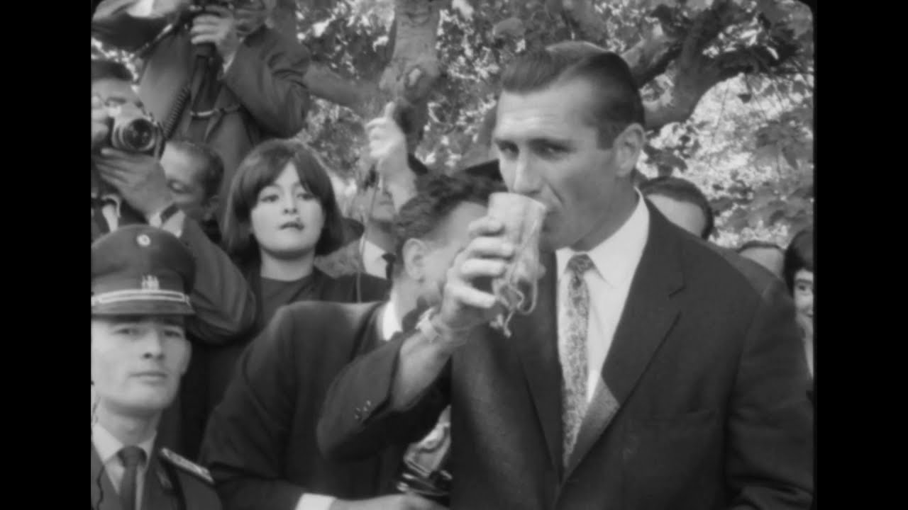 Neil Armstrong y Richard Gordon en Chile (1966)