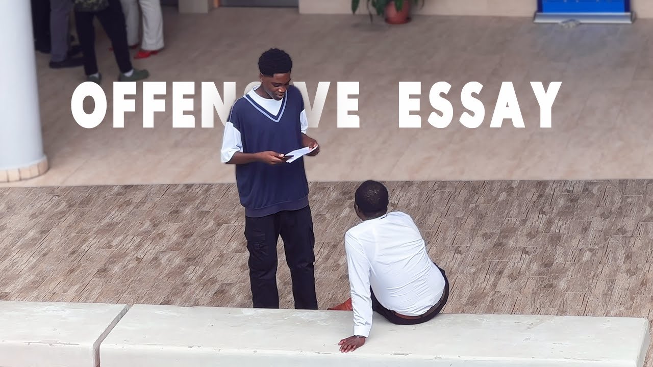 Offensive Essay Prank Youtube
