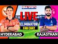 🔴LIVE: Rajasthan vs Hyderabad, IPL 2026 Eliminator | Live Cricket Match Today | RR vs SRH Live