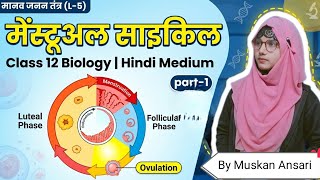 Class 12 Biology Hindi | Chapter 2 मानव जनन तंत्र | Menstrual Cycle क्या है? | L-5 Part-1
