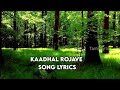 Kadhal Rojave|Song Lyrics|Arrahman