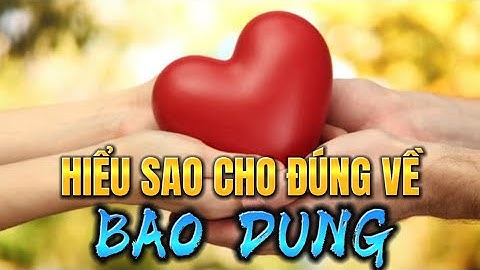 Bao dung là gì và cho cí dụ