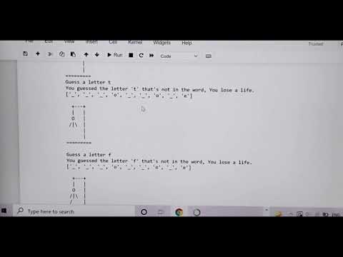 Hangman Game using Python