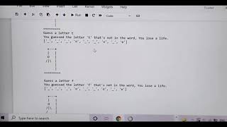 Hangman Game using Python