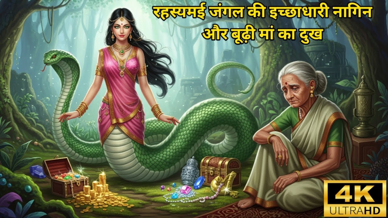 रहस्यमई जंगल की इच्छाधारी नागिन और बूढी मां का दुख |mysterious forest and old mother #hindistories