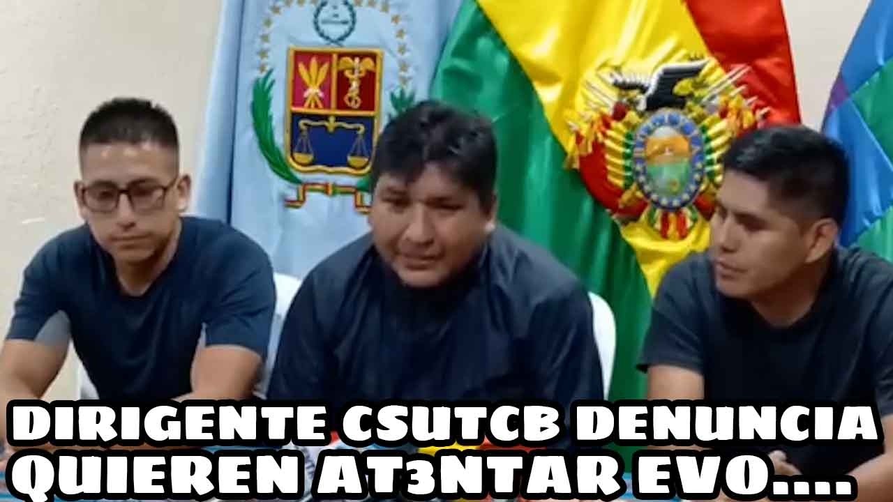 VICENTE CHOQUE DENUNCIA QUIEREN SEMBRAR PRUEBAS CONTRA DIRIGENTES Y DETENER EVO MORALES..
