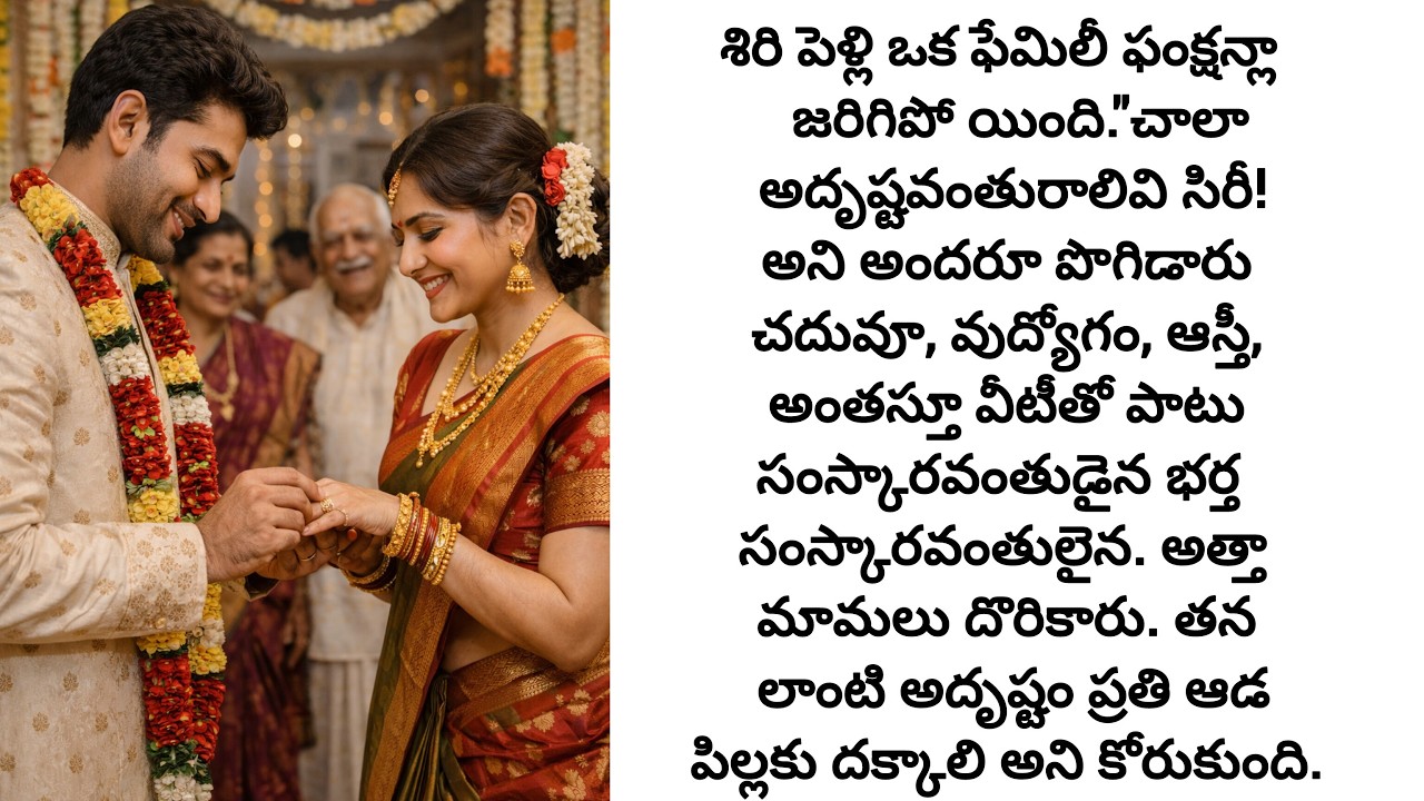 నువ్వు కట్నం తేవకపోయినా నీకు మా యింట్లో జరిగే అగౌరవం ఏమీ వుండదు./telugu audio books/old age stories