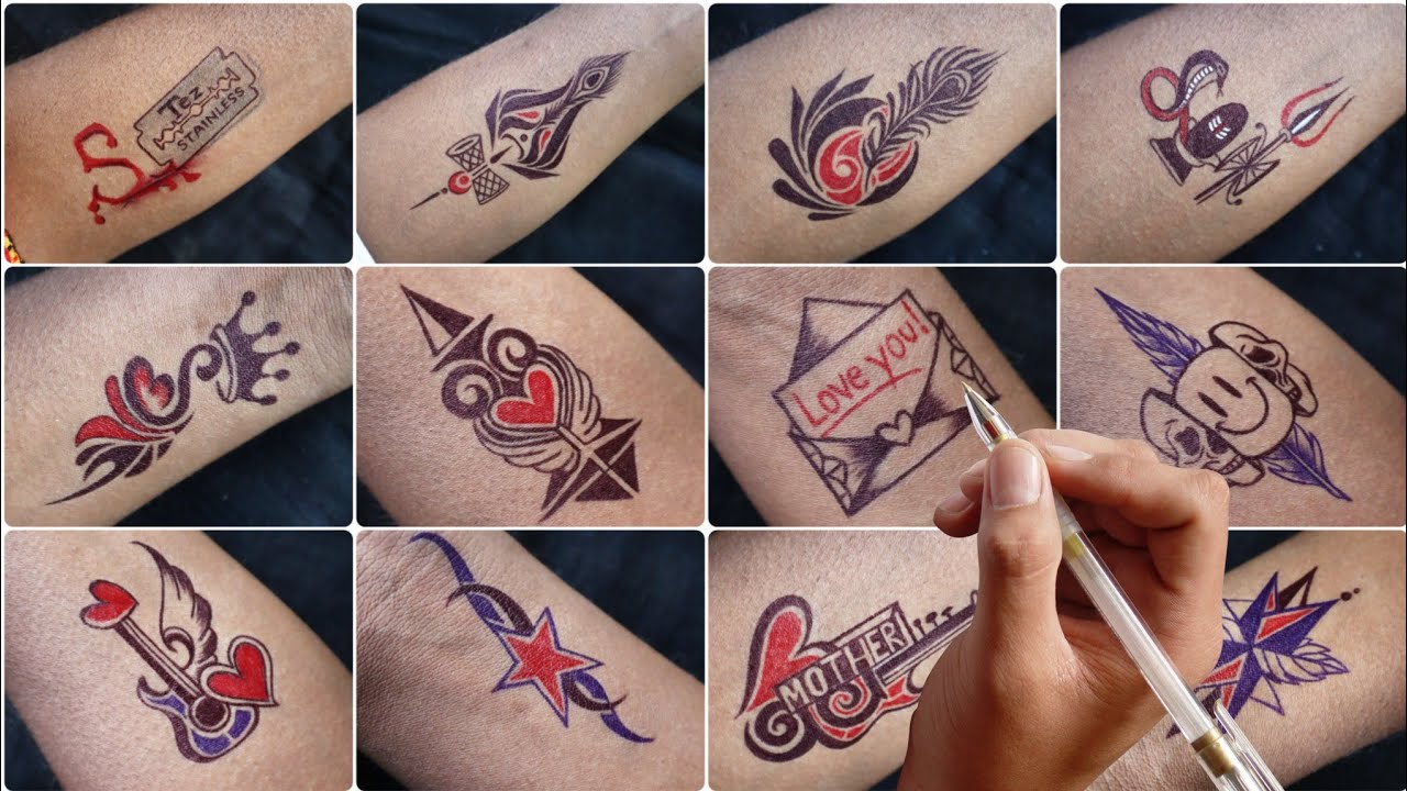 My Superhit tattoo ideas // you must watch these tattoo designs // most attractive - YouTube