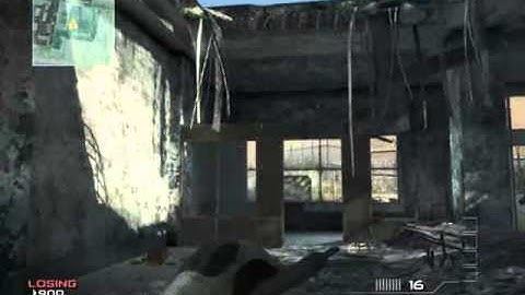 MW3 Epic Across The Map Throwing Knife On Dome