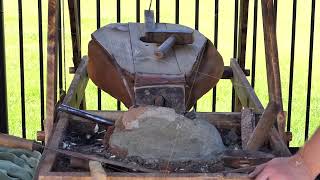 Blacksmith bellows or bellows, a blower for forges, organs, a device, a product for blowing air