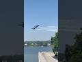 U.S. Navy Blue Angels Echelon Parade Pass 2026 Annapolis Airshow! #shorts #shortsviral #trending