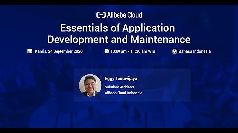 Application Development Essentials with Alibaba Cloud