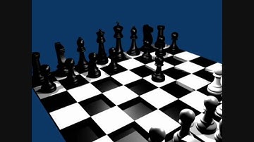 My Blender Animation - Fools Mate