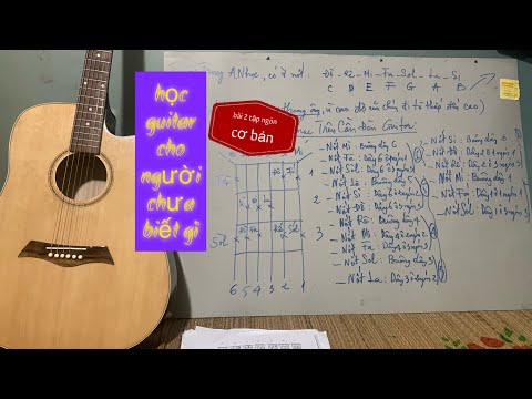 Video Học guitar cơ bản cho người chưa biết gì, bài 2, luyện... - YouTube