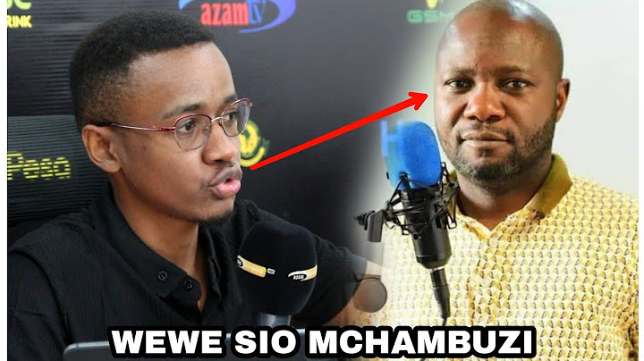 ALI KAMWE AMCHARUKIA JEMEDARI WEWE SIO MCHAMBUZI GIFT FRED ALIITWA TIMU YA TAIFA ACHA UONGO