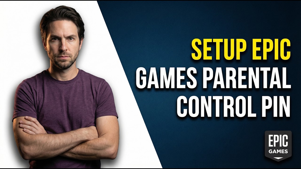 How To Setup Epic Games Parental Control PIN (Easy Guide) - YouTube