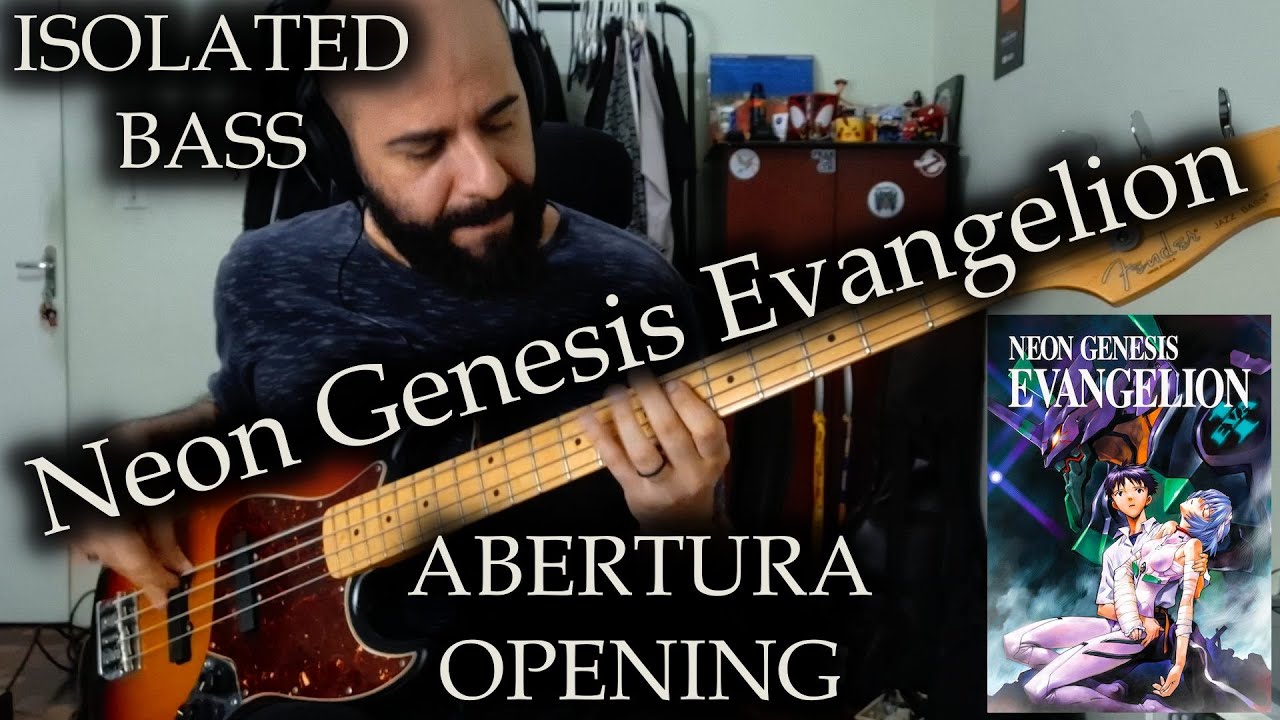 Neon Genesis Evangelion (Abertura/Opening) SÓ BAIXO | ISOLATED BASS COVER