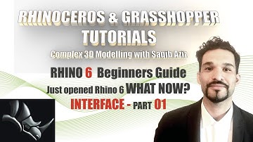 Rhinoceros 6 Tutorial I Rhino Interface Part 01 I Beginners Guide I Quick Tipp I Beginner