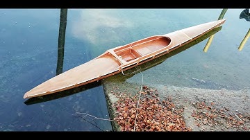 Building a racing rowing boat (part 1/5), stitch and glue system