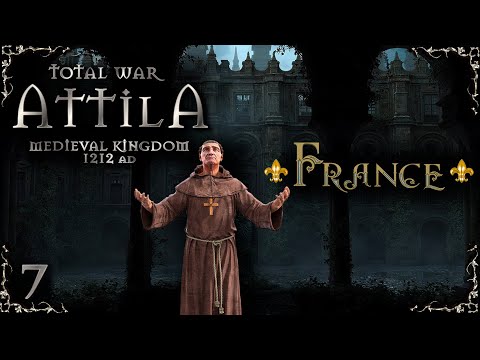 Видео: Attila total war мод MK 1212 Франция-Царство небесное#7
