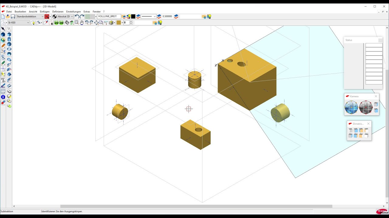 BeckerCAD 3D Pro Erstellen von Konstruktionsebenen YouTube