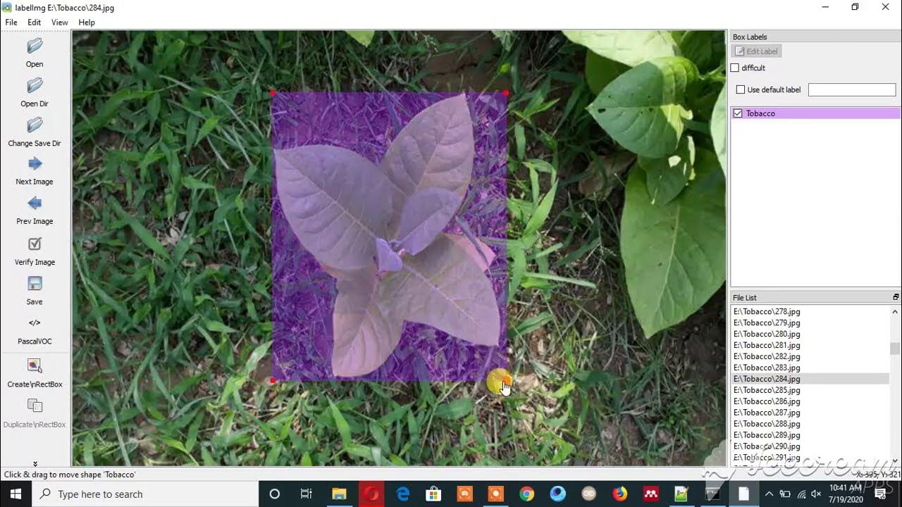 HOW TO DO IMAGE LABELING IN LABELIMG SOFTWARE labeling data in python