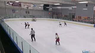 defensive play + rush (#18 in grey)