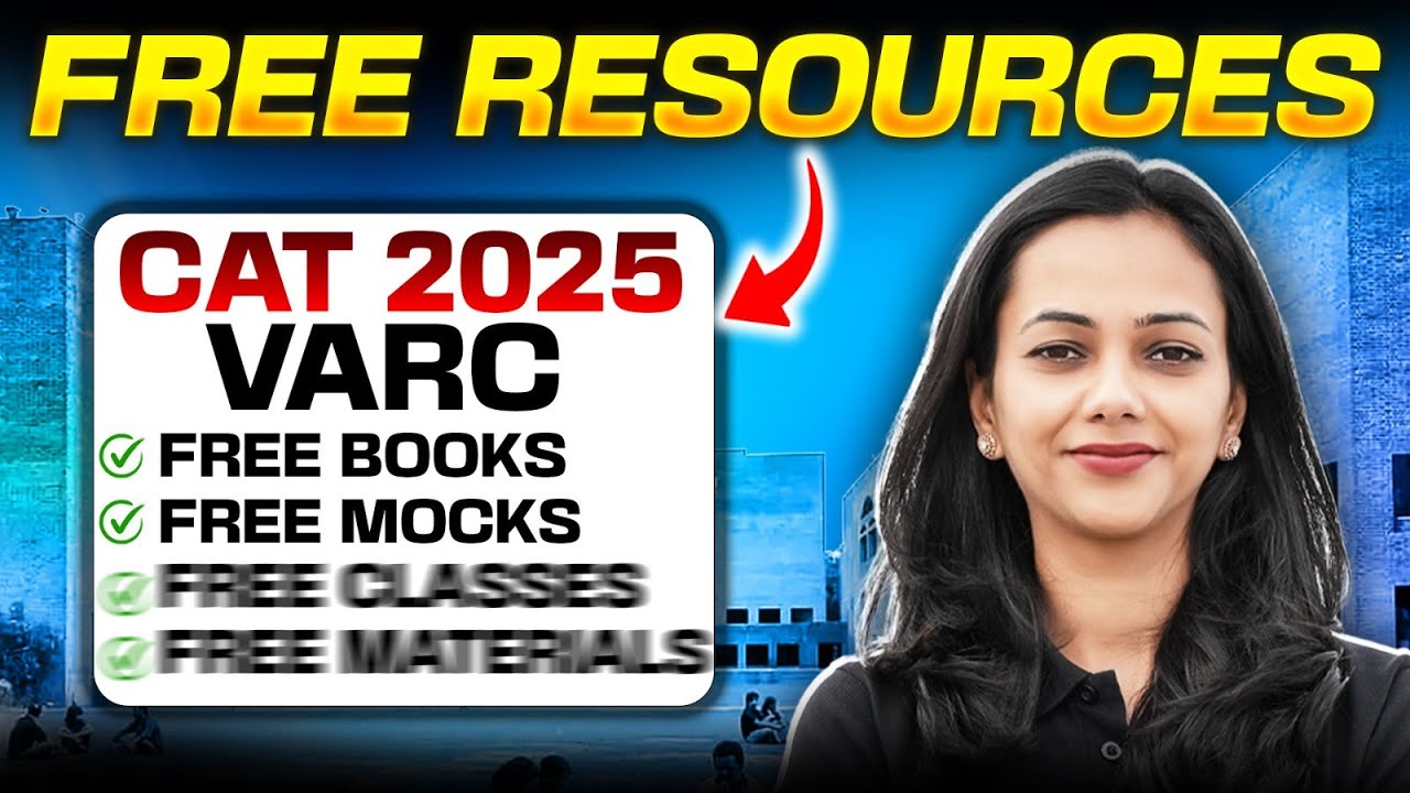 FREE VARC Resources for CAT 2025 🆓 (Complete Preparation Pack) - YouTube