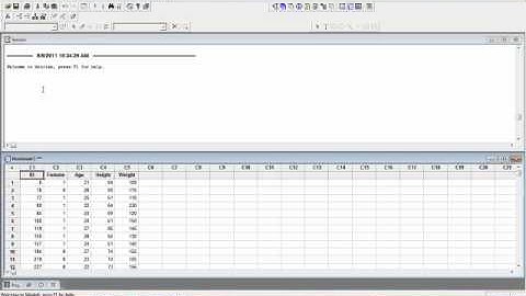 Prediction Intervals in Minitab