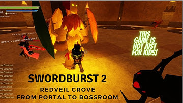 SB2 - Floor 2 - Redveil Grove - From portal to the boss room