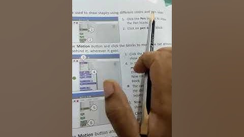 Class 5th Computer, Ch. 4 Scratch Programming