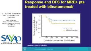 ALL in Adults: Perspectives from ECOG-Acrin & The Intergroup - Mark Litzow, MD